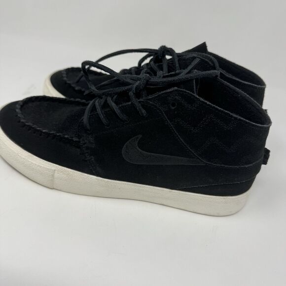 Nike SB Zoom Stefan Janoski Crafted Mid Suede sneakers  AQ7460-002 Black SZ 6.5 main image 4